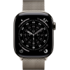 Apple Watch Series 11, 42mm, Slate Titanium Case with Natural Milanese Loop