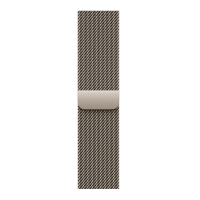 Apple Watch Series 11, 42mm, Slate Titanium Case with Natural Milanese Loop