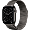 Apple Watch Series 11, 42mm, Slate Titanium Case with Slate Milanese Loop Apple Watch Series 11, 42mm, Slate Titanium Case with Slate Milanese Loop