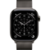 Apple Watch Series 11, 42mm, Slate Titanium Case with Slate Milanese Loop