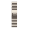 Apple Watch Series 11, 46mm, Gold Titanium Case with Natural Link Bracelet