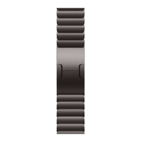 Apple Watch Series 11, 46mm, Gold Titanium Case with Slate Link Bracelet