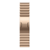 Apple Watch Series 11, 46mm, Natural Titanium Case with Gold Link Bracelet