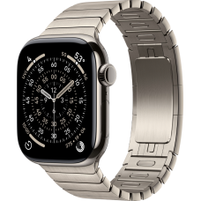 Apple Watch Series 11, 46mm, Natural Titanium Case with Natural Link Bracelet