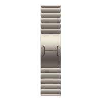 Apple Watch Series 11, 46mm, Slate Titanium Case with Natural Link Bracelet