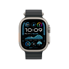 Apple Watch Ultra 2 (2024) GPS + Cellular, 49 мм, корпус из бежевого титана, ремешок Ocean чёрного цвета