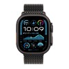 Apple Watch Ultra 2 (2024) GPS + Cellular, 49 мм, корпус из чёрного титана, ремешок Milanese чёрного цвета, L