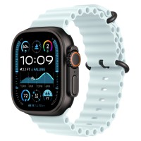 Apple Watch Ultra 2 (2024) GPS + Cellular, 49 мм, корпус из чёрного титана, ремешок Ocean голубого цвета