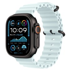 Apple Watch Ultra 2 (2024) GPS + Cellular, 49 мм, корпус из чёрного титана, ремешок Ocean голубого цвета