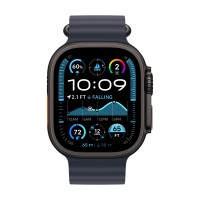 Apple Watch Ultra 2 (2024) GPS + Cellular, 49 мм, корпус из чёрного титана, ремешок Ocean тёмно-синего цвета