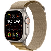 Apple Watch Ultra 2 (2024) GPS + Cellular, 49 мм, корпус из бежевого титана, ремешок Alpine бежевого цвета, M