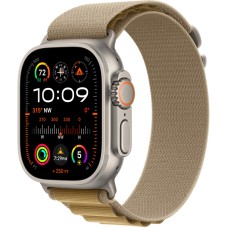 Apple Watch Ultra 2 (2024) GPS + Cellular, 49 мм, корпус из бежевого титана, ремешок Alpine бежевого цвета, L