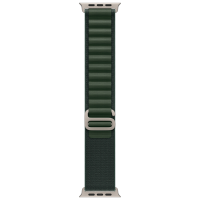 Apple Watch Ultra 2 (2024) GPS + Cellular, 49 мм, корпус из бежевого титана, ремешок Alpine тёмно-зелёного цвета, M