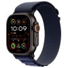 Apple Watch Ultra 2 (2024) GPS + Cellular, 49 мм, корпус из чёрного титана, ремешок Alpine тёмно-синего цвета, M