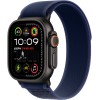 Apple Watch Ultra 2 (2024) GPS + Cellular, 49 мм, корпус из чёрного титана, ремешок Trail синего цвета, S/M