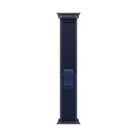 Apple Watch Ultra 2 (2024) GPS + Cellular, 49 мм, корпус из чёрного титана, ремешок Trail синего цвета, S/M