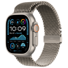 Apple Watch Ultra 2 (2024) GPS + Cellular, 49 мм, корпус из бежевого титана, ремешок Milanese бежевого цвета, S Apple Watch Ultra 2 (2024) GPS + Cellular, 49 мм, корпус из бежевого титана, ремешок Milanese бежевого цвета, S