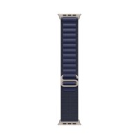 Apple Watch Ultra 2 (2024) GPS + Cellular, 49 мм, корпус из бежевого титана, ремешок Alpine тёмно-синего цвета, L