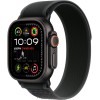 Apple Watch Ultra 2 (2024) GPS + Cellular, 49 мм, корпус из чёрного титана, ремешок Trail чёрного цвета, M/L