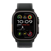 Apple Watch Ultra 2 (2024) GPS + Cellular, 49 мм, корпус из чёрного титана, ремешок Trail чёрного цвета, M/L