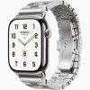 Apple Watch Hermes Series 10 46mm, Silver Titanium, Grand H Large, Satine "MXJT3L"