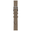 Apple Watch Hermes Series 10 42mm, Silver Titanium, Attelage Single Tour, Etoupe