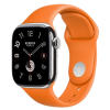 Apple Watch Hermes Series 10 46mm, Silver Titanium, Sport Band, M/L, Orange Apple Watch Hermes Series 10 46mm, Silver Titanium, Sport Band, M/L, Orange