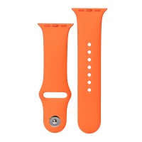 Apple Watch Hermes Series 10 46mm, Silver Titanium, Sport Band, M/L, Orange