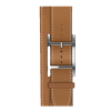 Apple Watch Hermes Series 10 46mm, Silver Titanium, Hapi Double Tour, Gold