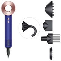 Фен Dyson Supersonic HD07 Gift Edition, Vinca Blue and Rose