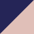 Blue / Rose Gold