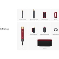 Стайлер Dyson Airwrap i.d. Long HS08 Straight+Wavy (Red Velvet), с кейсом