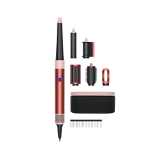 Стайлер Dyson Airwrap i.d. Long HS08 Straight+Wavy (Strawberry Bronze/Blush Pink), с кейсом