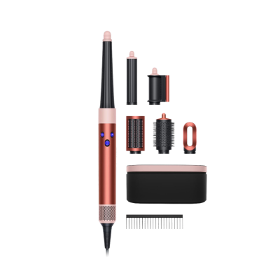 Стайлер Dyson Airwrap i.d. Long HS08 Straight+Wavy (Strawberry Bronze/Blush Pink), с кейсом