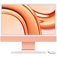 Apple iMac 24" Z19R Retina 4,5K, M3 (8C CPU, 10C GPU, 2023), 8 ГБ, 256 ГБ SSD, оранжевый