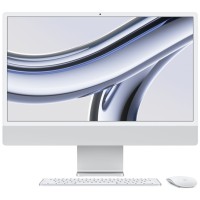 Apple iMac 24" Retina 4,5K, M3 (8C CPU, 10C GPU, 2023), 16 ГБ, 512 ГБ SSD, серебристый