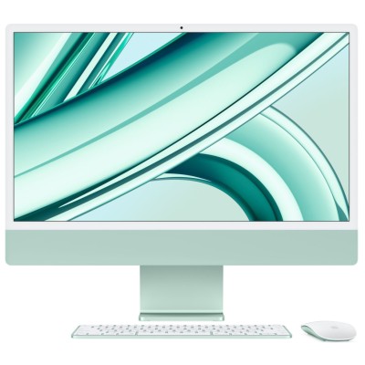 Apple iMac 24" Retina 4,5K, M3 (8C CPU, 10C GPU, 2023), 16 ГБ, 1 ТБ SSD, зелёный