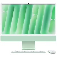 Apple iMac 24" Retina 4,5K, M4, (8C CPU, 8C GPU, 2024), 24 GB, 512 GB SSD, Green