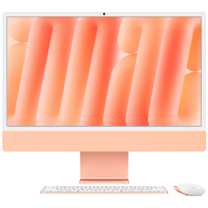 Apple iMac 24" Retina 4,5K, M4, (8C CPU, 8C GPU, 2024), 16 GB, 1 TB SSD, Orange
