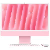Apple iMac 24" Retina 4,5K, M4, (8C CPU, 8C GPU, 2024), 24 GB, 512 GB SSD, Pink
