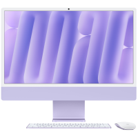 Apple iMac 24" Retina 4,5K, M4, (8C CPU, 8C GPU, 2024), 16 GB, 1 TB SSD, Purple
