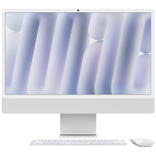 Apple iMac 24" Retina 4,5K, M4, (8C CPU, 8C GPU, 2024), 16 GB, 1 TB SSD, Silver