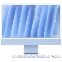 Apple iMac 24" Retina 4,5K, M4, (8C CPU, 8C GPU, 2024), 24 GB, 512 GB SSD, Blue