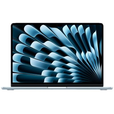 Apple MacBook Air 13 (2026), M5 (10CPU, 10GPU), 16 ГБ, 2 ТБ SSD, «Sky Blue»