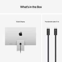 Монитор Apple Studio Display 27" MK0Q3|MYJF3, (стандартный, подставка с наклоном и высотой)