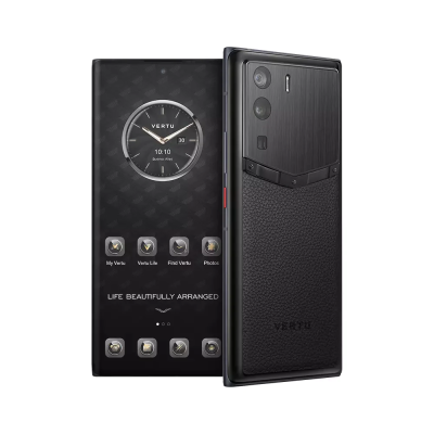 VERTU METAVERTU 5G Web3, Безрамочный, 12Гб|512Гб, Кожа телёнка, «Чёрный»