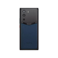 VERTU METAVERTU 5G Web3, Безрамочный, 12Гб|512Гб, Кожа телёнка, «Синий»