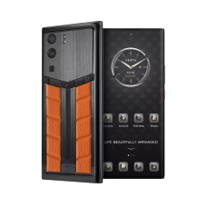 VERTU METAVERTU 5G Web3, 12Гб|512Гб, Кожа телёнка, Race Track, «Оранжевый»