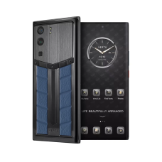 VERTU METAVERTU 5G Web3, 12Гб|512Гб, Кожа телёнка, Race Track, «Синий»
