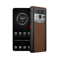 VERTU METAVERTU Web 3AI 2, 512Гб, Кожа телёнка| Серебро, «Коричневый»